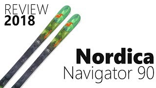 Nordica Navigator 90 2018 Ski Review  We Test We Know [upl. by Aysan]