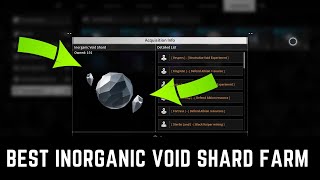 FASTEST INORGANIC VOID SHARD FARM  THE FIRST DESCENDANT [upl. by Pisano]