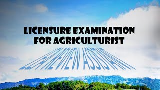 Licensure Examination for Agriculturist 2024 Updates [upl. by Llehsad537]