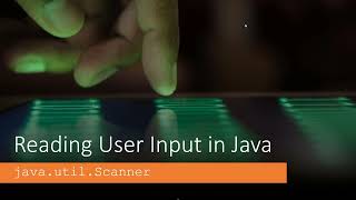 Using the Java Scanner Class  next nextInt nextDouble amp nextLine [upl. by Ahsiekit]