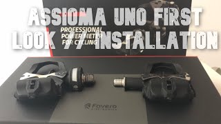 Favero Assioma UNO Power Meter Pedals  Unboxing  Installation  Review [upl. by Heiner]