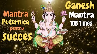 MANTRA PUTERNICA PENTRU SUCCES SI PROSPERITATE Ganesh Mantra 108 times by Ashish Ali [upl. by Irallih295]