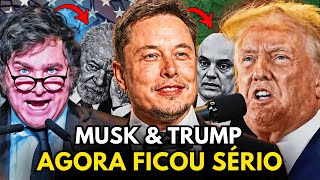 Trump tem vitória Brutal com Elon Musk ao seu lado e faz Promessa que deixa esquerda em Pânico [upl. by Vowel]