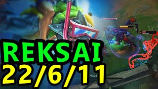 REKSAI JUNGLE  CHALLENGER 85 WIN RATE REKSAI  ZWAG  League of Legends [upl. by Malloch]