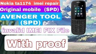 Nokia original IMEI REPAIR NOKIA 105 2019 Ta1174 SPDInvalid IMEI Please contact product server Fix [upl. by Hannahoj566]