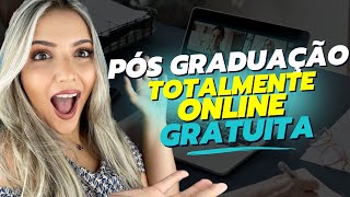 🔥 PÓS GRADUAÇÃO TOTALMENTE ONLINE e GRATUITA de FEDERAL ⚠️  Mari Rel [upl. by Htenaj]