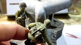 Building Verlinden Productions quotTaking the Pillbox WWIIquot In 135 Scale [upl. by Ffirahs]