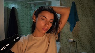 Relax with Her Hair Dryer Bathroom Experience ASMR [upl. by Attevroc]