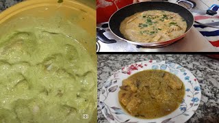 Creamy Afghani Chicken gravyMoms life in Dubai sanjaribegum1349Recipe [upl. by Eellehs577]