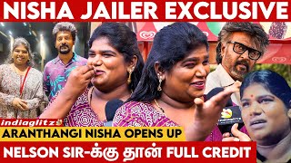 Rajini Sir முன்னாடி அழுதுட்டேன் 😢 Lifeல மறக்க மாட்டேன்  Aranthangi Nisha Jailer Interview  Nelson [upl. by Myrtice5]