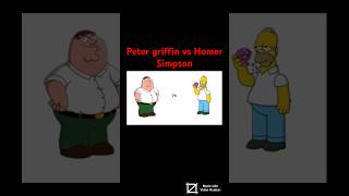 Peter Griffin vs Homer Simpson vs battle wiki quicky [upl. by Seessel]