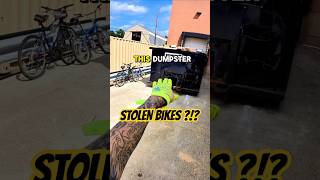 Stolen bikes pots and pans in a dumpster  dumpsterdiving bike chef shorts [upl. by Arias553]