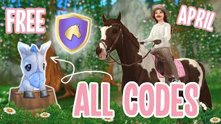 NEW 19 WORKING STAR STABLE REDEEM CODES APRIL 2024 FREE STAR RIDER PETS ITEMS TACK amp CLOTHES [upl. by Tombaugh985]