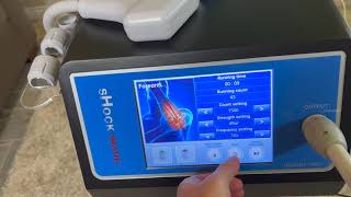 Using the Presets on Intelliwave Shockwave Therapy Machine [upl. by Onitnatsnoc]