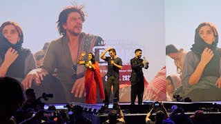 Live Dunki Promotion Started At Dubai Global Village Shah Rukh Khan Complete Show 4K [upl. by Tomasina]