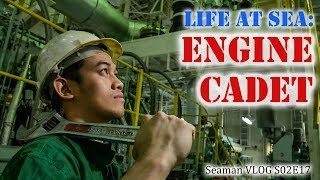 Engine Cadet  Life at Sea  Seaman Vlog [upl. by Atilal]