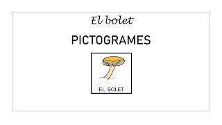 PAÍS DE XAUXA PICTOGRAMES EL BOLET [upl. by Brandi]