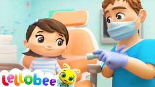 Wobbly Tooth Song  Going to the Dentist   Nursery Rhymes amp Kids Songs  Lellobee [upl. by Nagam]