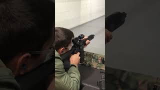 AR with a vortex 3x magnifierred dot combo [upl. by Eirrehs]