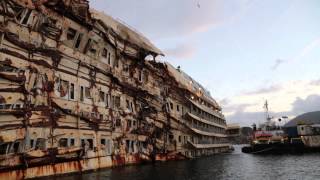 Costa Concordia as it looks today January 2014 [upl. by Bronez]