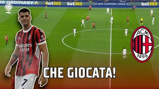 ALVARO MORATA ► Skills da TREQUARTISTA Milan [upl. by Olnek983]