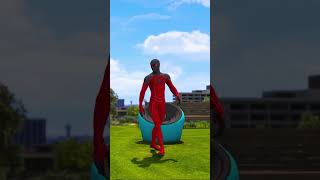 GTA 5  Venom Nee Spidy ko Maraa 😱  shorts gta cartoon shortsfeed treanding viral [upl. by Nanda]