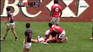 2012 Hong Kong IRB Rugby Sevens World Series Tonga VS Hong Kong [upl. by Neel]