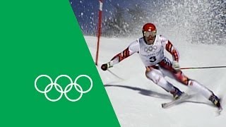 An Incredible Olympic Comeback  Hermann Maier  Olympic Rewind [upl. by Aicelav]