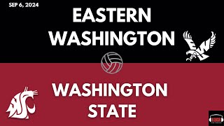 WSU Volleyball vs EWU 962024 [upl. by Neersin6]