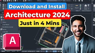 How to Install AutoCAD Architecture 2024 StepbyStep Tutorial [upl. by Gnaht]