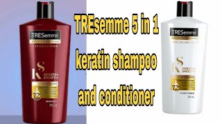 Tresemme karatin shampoo and conditioner review  tresemme shampoo price in Bangladeshtresemme [upl. by Itnava]