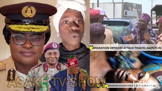 ÌJÀ ÌGBORO TI ṢẸLẸ̀ Ò IMMIGRATION OFFICER TI NA ROAD TRAFFIC WỌ COMA ÒÒ [upl. by Nylirrej]