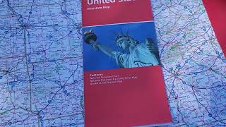 REVIEW Rand McNally Folded Map United States Map [upl. by Elamrej]