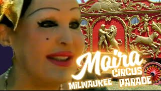 La Regina del Circo Moira Orfei a Milwaukee “Circus Parade” [upl. by Naelcm]