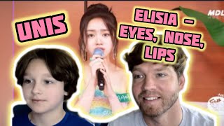 ELISIA  Eyes Nose Lips Cover Reaction [upl. by Fidelio]