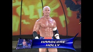 Hardcore Holly Vs Sylvan Grenier Mr Kennedy On Commentary  SmackDown Oct 07 2005 [upl. by Aicirtac]