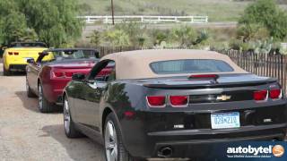 2012 Chevrolet Camaro Convertible Road Test amp Car Review [upl. by Aicatsana909]