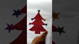 how to nursery KG school Christmas project video 🌲🥰 [upl. by Aonian319]