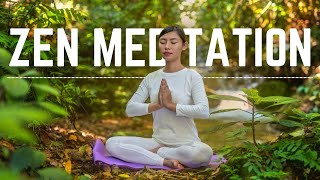 Zen meditation ♨️  music to relax your mind calm detox focus vibrations  1 hour [upl. by Gherardi]