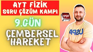 9Gün Düzgün Çembersel Hareket Soru Çözümü aytfizik2025 [upl. by Keemahs]