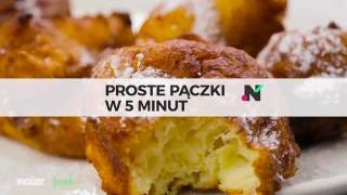 Proste pączki w 5 minut  Noizz Food [upl. by Aneej]