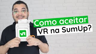 Como aceitar VALE REFEIÇÃO VR na máquina de cartão SUMUP [upl. by Llerdnod]