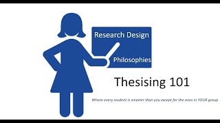 Research Design  Part 2  Philosophies  Positivism vs Interpretivism vs Critical Theory [upl. by Beatriz]