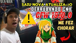 NOVA ATUALIZAÇÃO CHEGOU AO SWITCH  FW 1900 DERRUBANDO CNX UPDATE [upl. by Li]