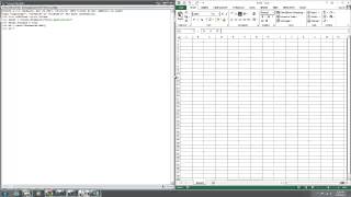 1  Python and Excel using win32com  Hello World [upl. by Callean]