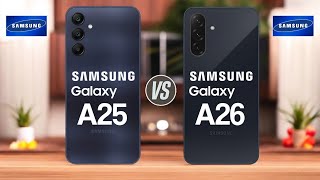 Samsung Galaxy A25 5G Vs Samsung Galaxy A26 5G [upl. by Aniaj]