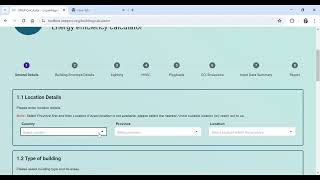 Building Energy Efficiency Calculator tutorial [upl. by Stillman]