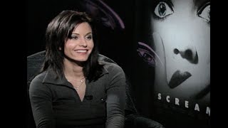 Rewind Courteney Cox from quotFriendsquot interview for quotScreamquot [upl. by Rudwik683]