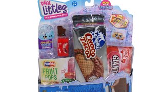 Shopkins Real Littles Season 13 Now in the Freezer Lil Shopper Pack Unboxing Toy Review [upl. by Harak]