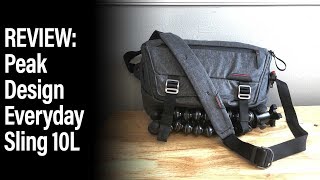 Peak Design Everyday Sling 10L  Review and Tour [upl. by Neitsabes]